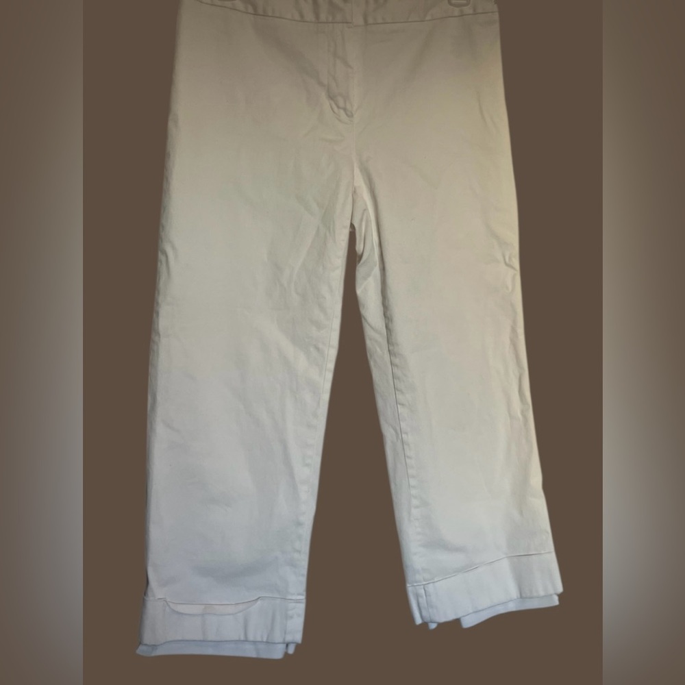 White Lined Capris - image 1